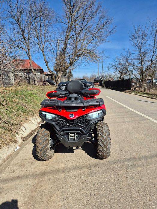 Vand atv cf moto 520l  2024 cu servodirectie numar negru