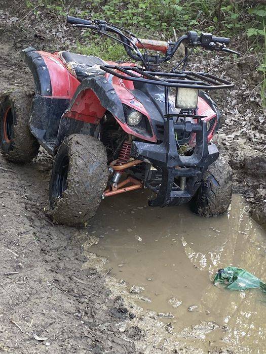Vand atv dnr 125 automat merge foaret bine
