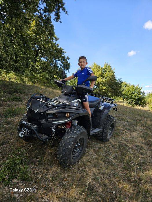Atv Linhai400,4x4,troliu,suspensie independenta,import Germania,cf can