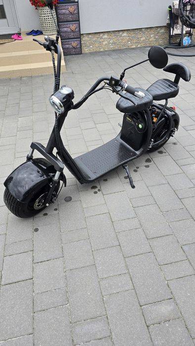 Chopper scuter electric 1500w moped în stare foarte bună
