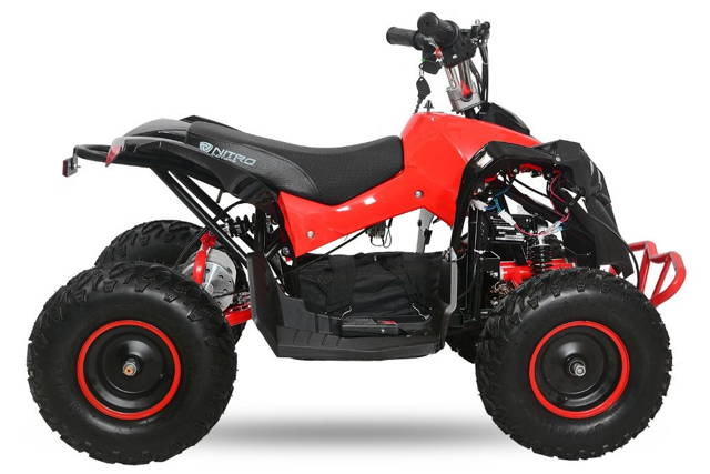 ATV electric pentru copii NITRO Eco Avenger 1000W 48V 6 inch #Rosu