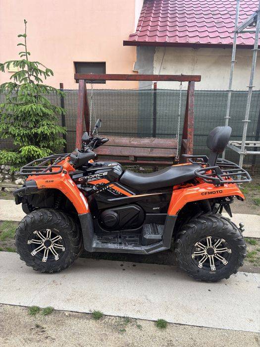 ATV CF MOTO 520L – 4x4, Servo Direcție, An 2022 – Înmatriculat