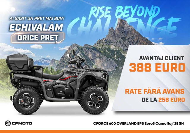 ATV CFMOTO CFORCE 600 Overland EPS Euro5 Camuflaj '25 SH