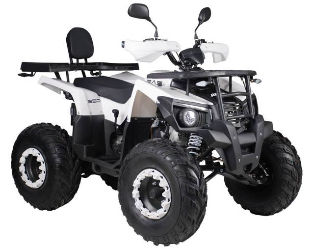 ATV Benzina 9,5CP, 180CC, Voltarom RA5, alb