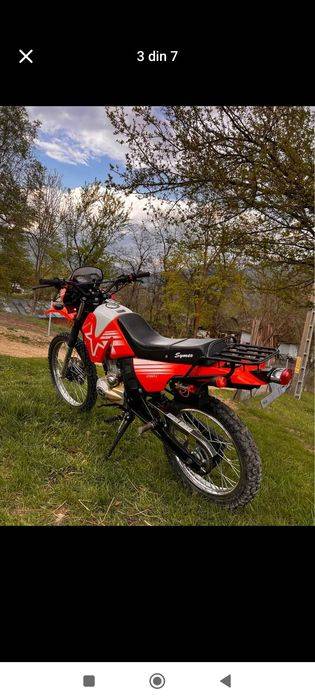 Enduro 125, recent adus din Belgia