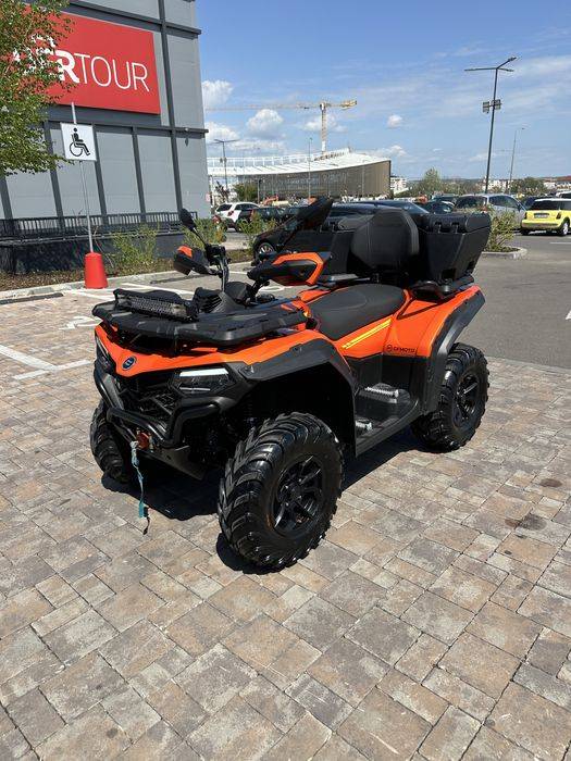 Atv cfmoto cf moto 520 L X5 servo directie 763 km,soft 45cp+delimitare