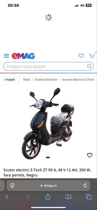 Scooter electric Z-Tech 350w