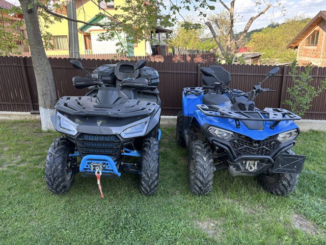 Vand ATV SEGWEY AT6L si CfMoto 450L x4, ambele cu numere negre !