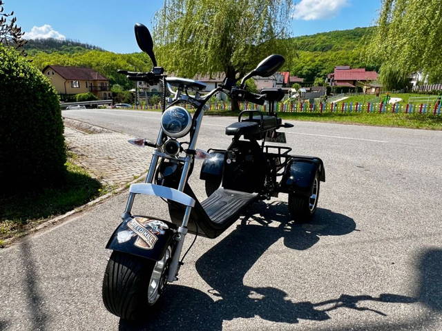 Scooter electric SHANSU CP3 -CARGO, 2 locuri, 2000W, 68 km