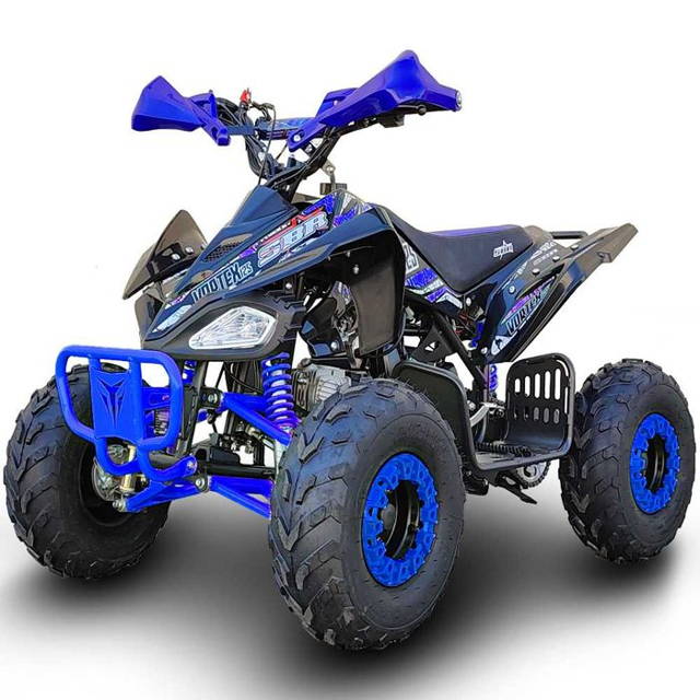 Atv SBR Vortex 7" 125cc 4T benzina albastru/alb