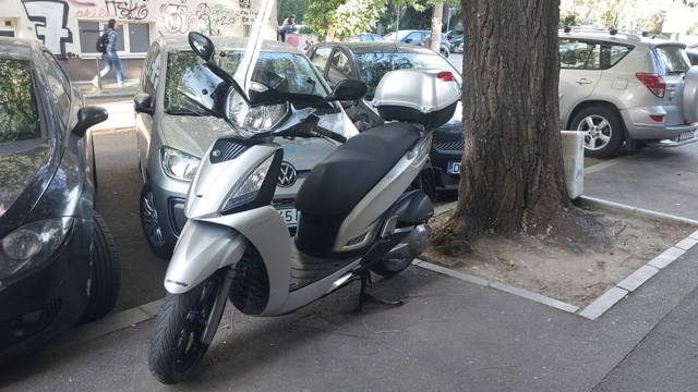 Scuter Kymco People 300 Injectie