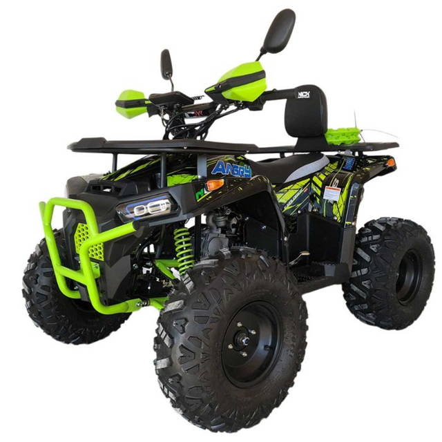 Atv NCX Angry 8" 125cc 4T benzina negru/verde
