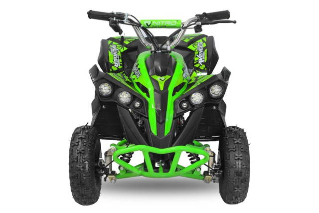 ATV Electric Eco Avenger 1000W 36V cu 3 Trepte de Viteza #Verde