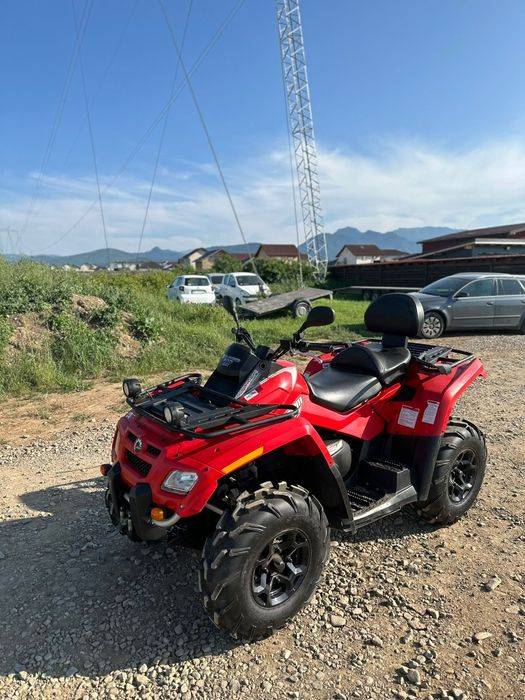 Can Am Outlander Max 800cm// import Finlanda T3 // variante atv
