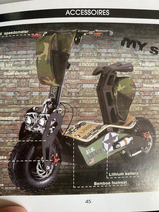 Vand scuter electic 48 de volti
