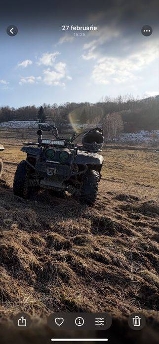 Vand atv yamaha kodiak 400cc pret usor negociabil
