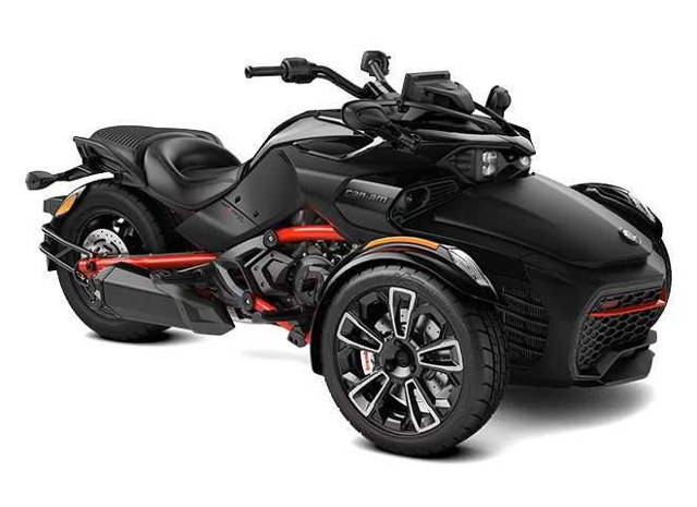 Can-Am Spyder F3-S Monolith Black Satin 2025