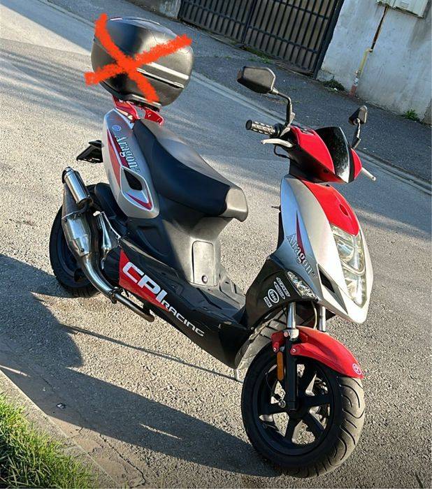 Scuter CPI   inmatriculat