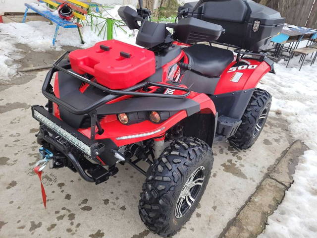 ATV Linhai 500 cc anul 2021, revizii in reprezentanta stare impecabila