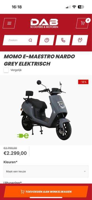 Momo Scooter by Daab Motors