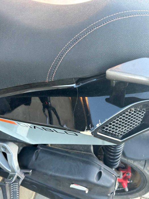 Scuter dau la schimb pe masina sau atv
