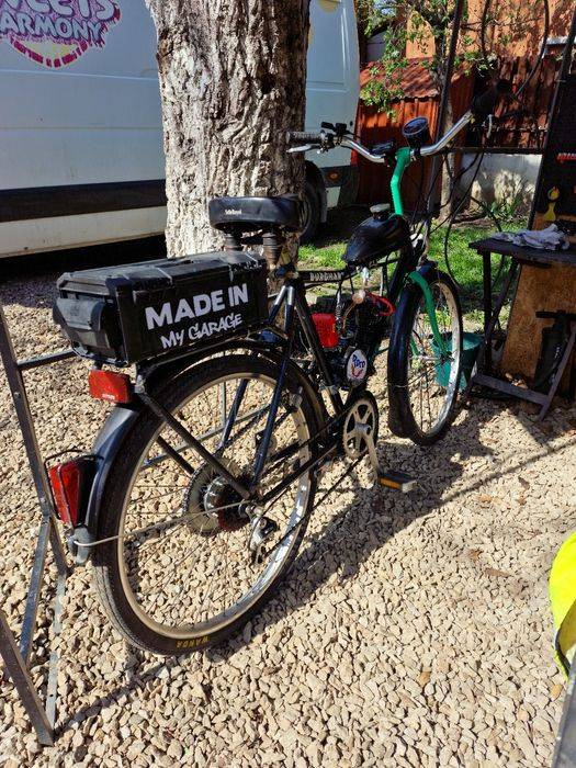 Bicicleta motorizata 100cc 2t