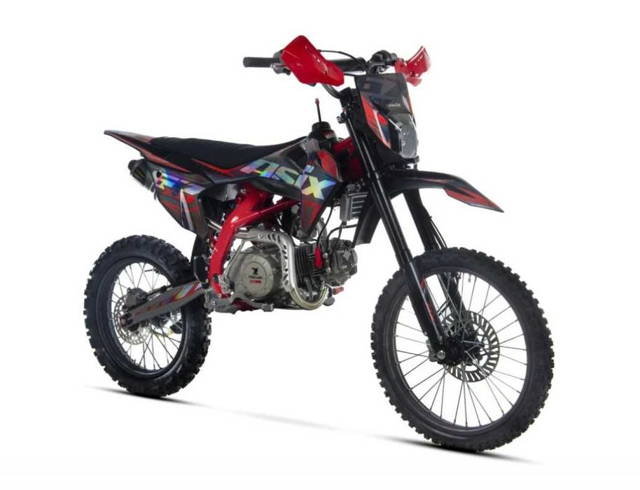 Motocicleta Enduro/Cross Asix XB67 140cc, 4T, 19"/16", negru/rosu