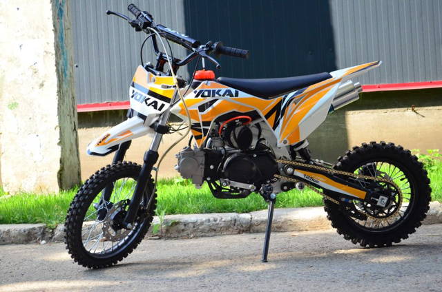 MotoCross DirtBike Yokay 125cc V2#Manual 4Trepte