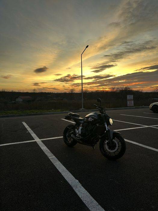 Yamaha mt 07 A2.