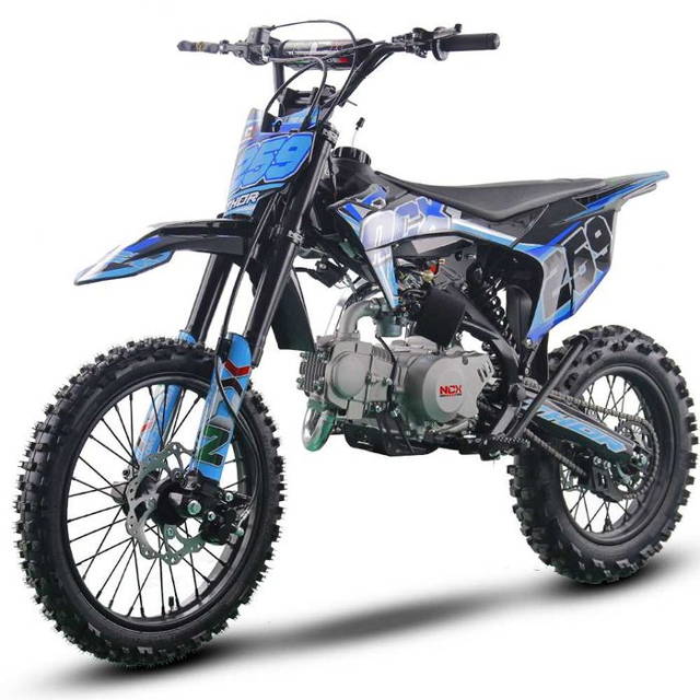 Motocicleta cross Thor Evolution 17/14 125cc 4T benzina negru/albastru