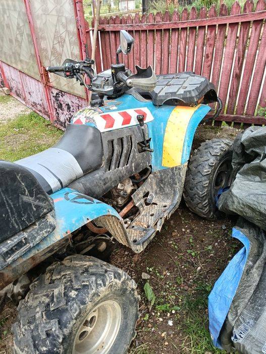 ATV Linhai cu defecțiuni