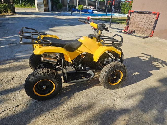 ATV copii 49 cc benzina, pornire sfoara
