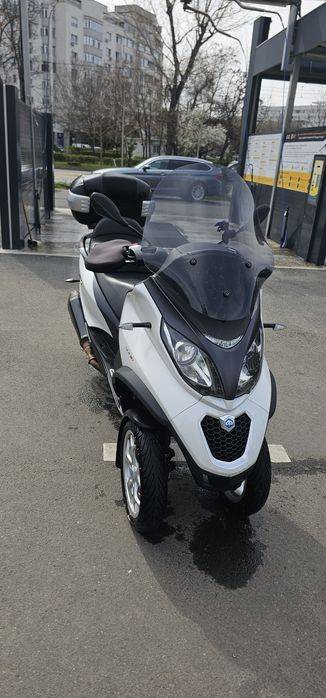 Piaggio mp3 500, an 2018, Akrapovic, permis cat B
