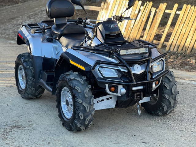 Can Am Outlander Max limited 800R, 2011, Servo, Nr. Negru, 7000km