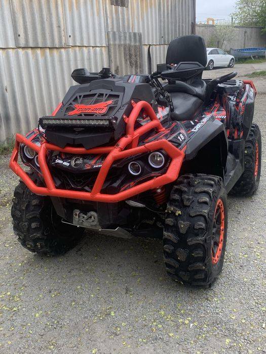 Atv can-am outlander xmr 1000R inmatriculat cu ITP valabil 2 ani