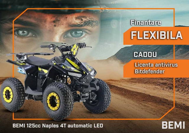 BEMI 125cc Naples 4T automatic LED