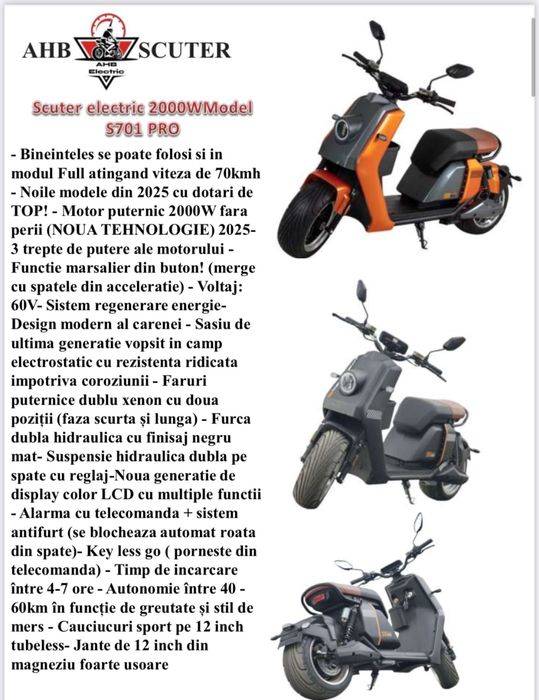 Scuter Electric S710 pro 701S