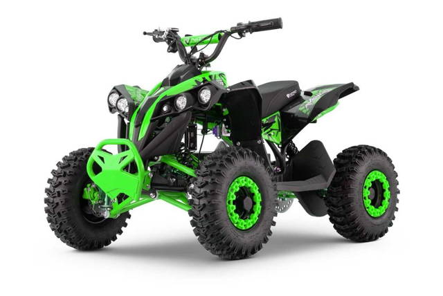 ATV electric NITRO Eco Avenger XXL 1200W 48V, Snowy tyres, Verde