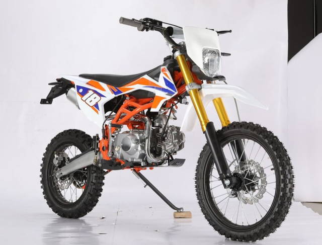 Moto Cross Bemi cu Trepte GEON J17 125cc Ultra pornire buton si pedala