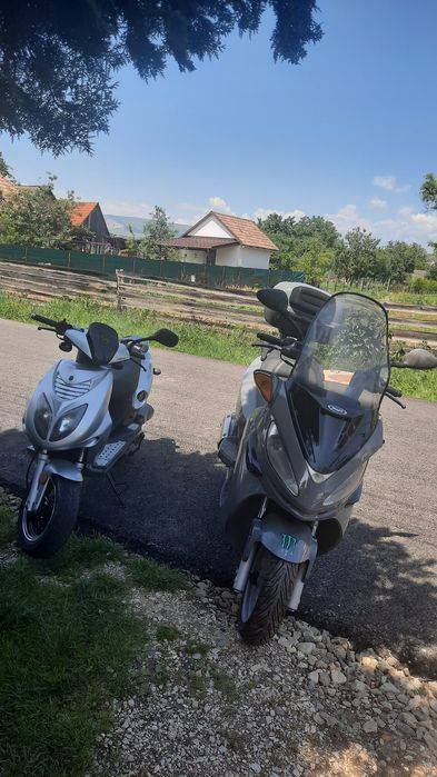 Scuter 250 .Malaguti Majestic răcire pe apa.