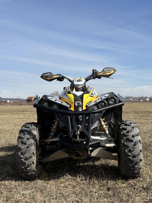 can am renegade 800r 2007(se aprinde becul de ulei )