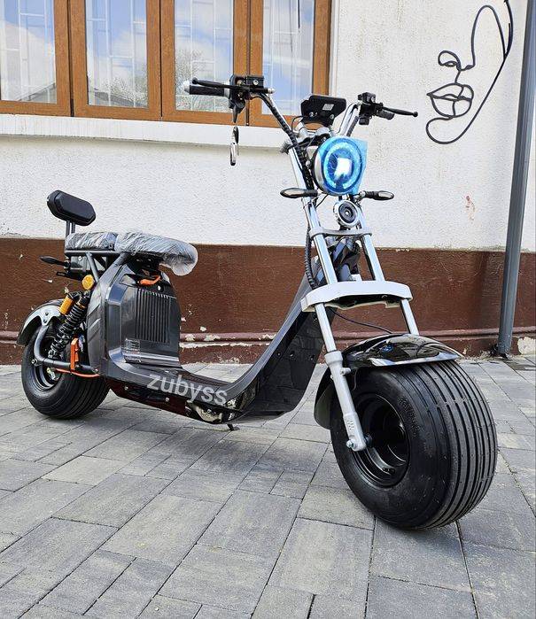 Scuter Electric Fara Permis Smarda 20Ah 60kmh Dotari de Top