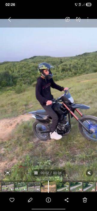 Vând cross kxd pro germany falcon 150cc 4t
