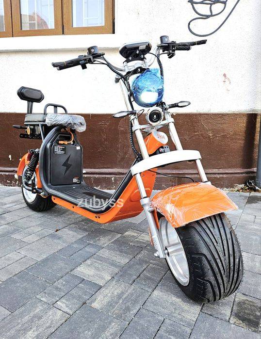 Scuter Electric Fara Permis CityHarley 20Ah 45kmh Full Option
