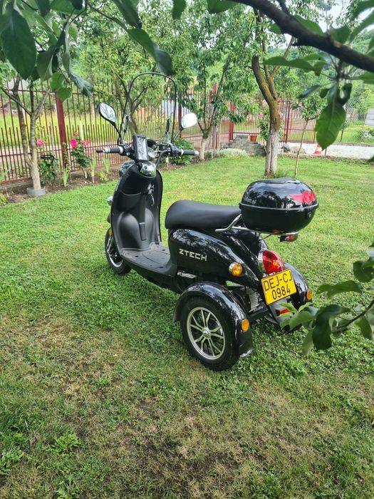 Vând Tricicleta electrică Ztech 63 Autonomie 100 Km!