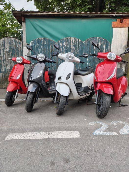 Lot 4 Scutere FARA PERMIS cu RAR C.I.V.