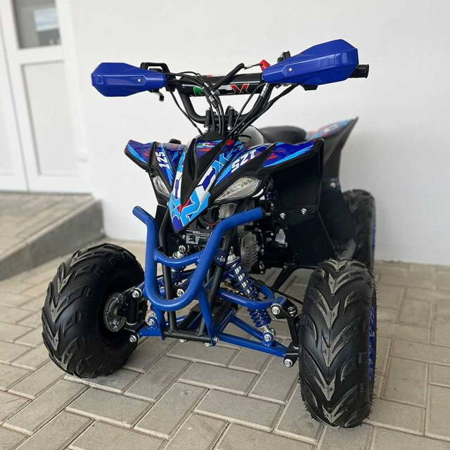 Atv 125cc NCX Furious Six Sport 6" 4T benzina negru/albastru