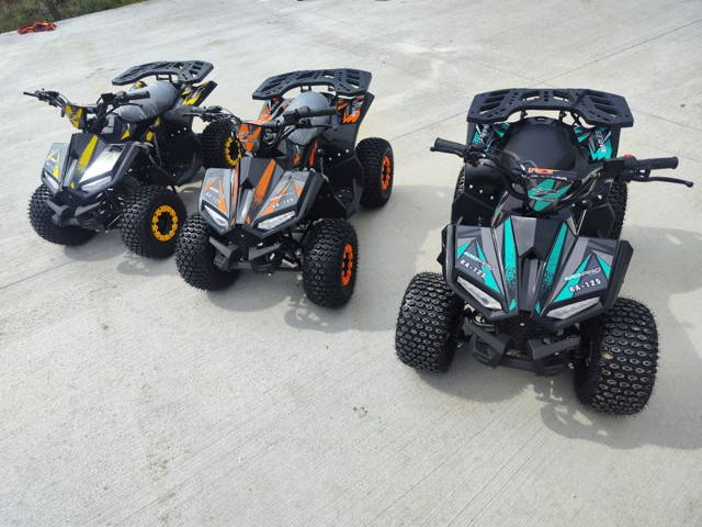 Atv copii kxd 125 automat  cu mansalier