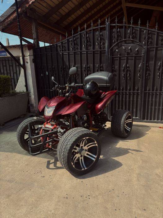 Atv Bashan modificat pentru strada