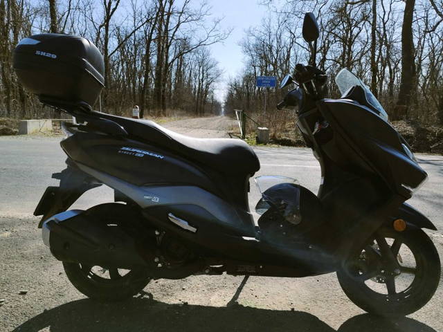 Suzuki Burgman Street 125EX, categoria B, extragarantie, carte revizii